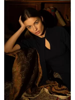 Salopete de dama STYLOVE S243 NEGRU
