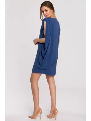 Rochie STYLOVE S262 ALBASTRU