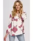 Bluza de dama MAKOVER K099 BÍLÁ//RŮŽOVÁ ALB/ROZ
