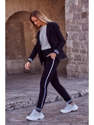 Pantaloni de dama MOE M460 NEGRU