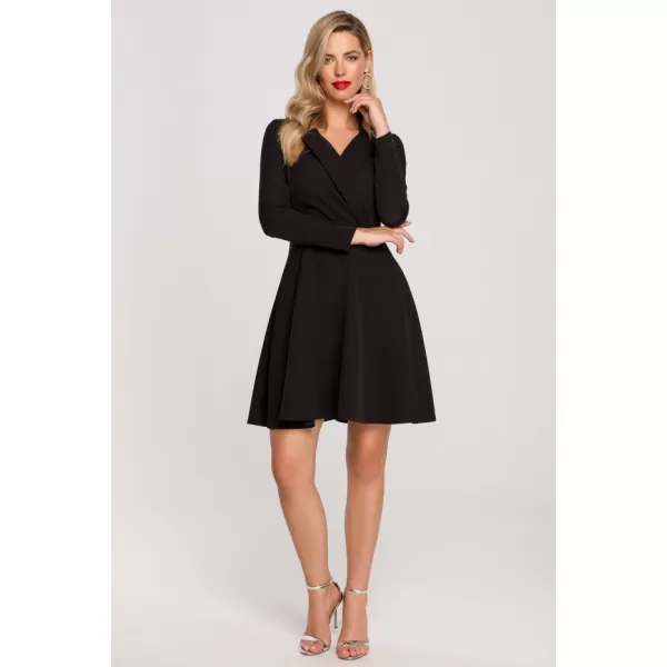  Rochie MAKOVER K138 NEGRU 