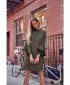 Rochie MOE M698 KAKI