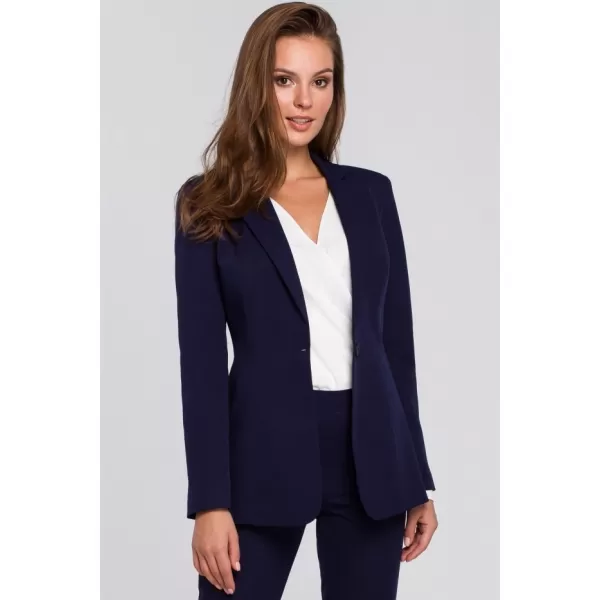  Geaca de dama MAKOVER K036 ALBASTRU PROFUND 