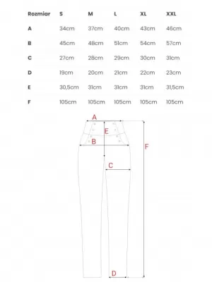 Pantaloni de dama MOE M530 NEGRU