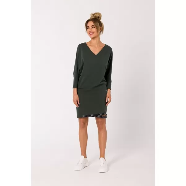  Rochie MOE M732 VERDE MILITAR 