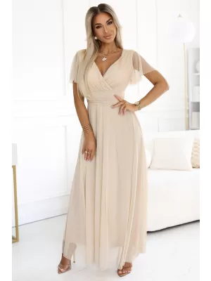 Rochie NUMOCO NASTIA 562-6 BEJ