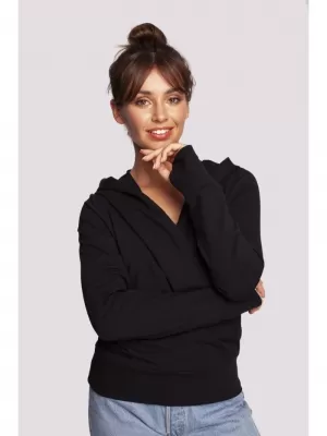 Hanorac de dama BEWEAR B246 NEGRU