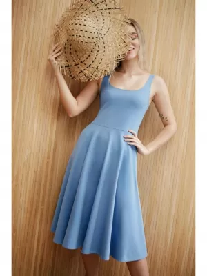Rochie BEWEAR B218 ALBASTRU