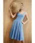 Rochie BEWEAR B218 ALBASTRU