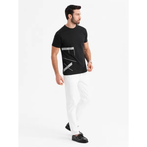  Cămaşă OMBRE OM-TSPT-0213 NEGRU 