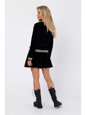 Hanorac de dama MOE M766 NEGRU