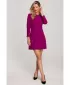 Rochie MAKOVER K148 RUBINE