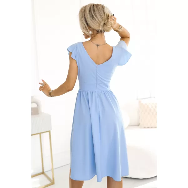  Rochie NUMOCO MATILDE 42-11 ALBASTRU DESCHIS 