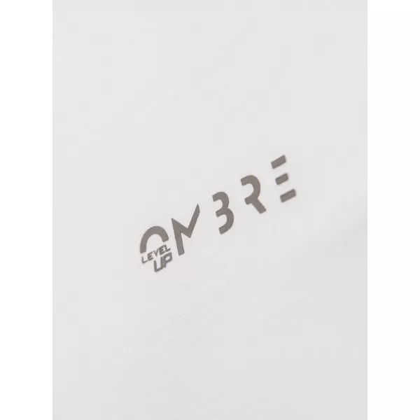  Cămaşă OMBRE OM-LSCL-0127 ALB RUPT 