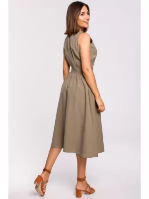 Rochie STYLOVE S224 KAKI
