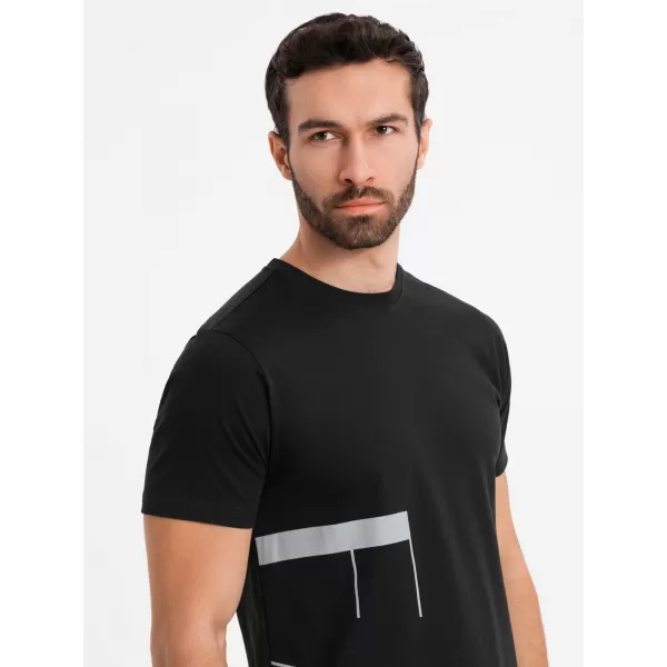  Cămaşă OMBRE OM-TSPT-0213 NEGRU 