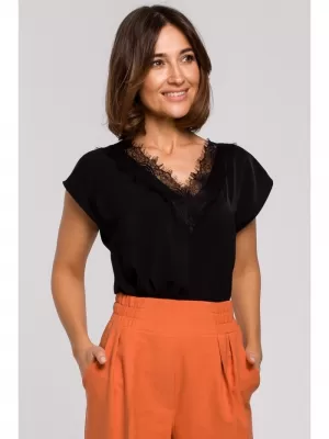 Bluza de dama STYLOVE S206 NEGRU