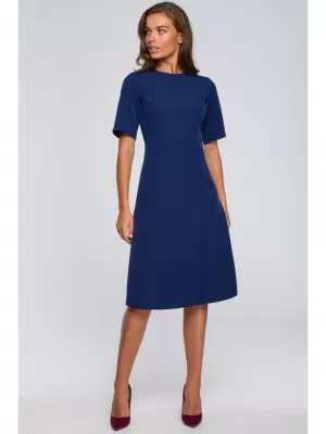 Rochie STYLOVE S240 ALBASTRU MARIN