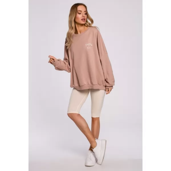  Pantaloni scurți de damă MOE M593 CREMĂ 