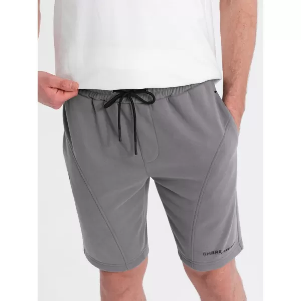  Pantaloni scurţi OMBRE OM-SRSK-0138 GRI 