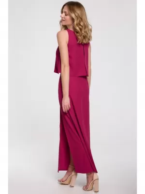 Rochie MAKOVER K048 PRUNĂ