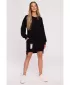 Hanorac de dama MOE M676 NEGRU