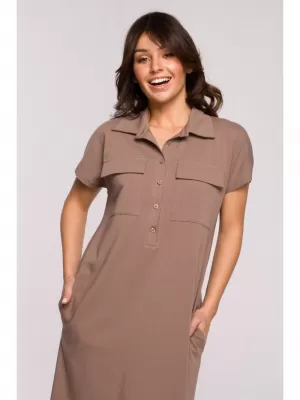 Rochie BEWEAR B222 CACAO