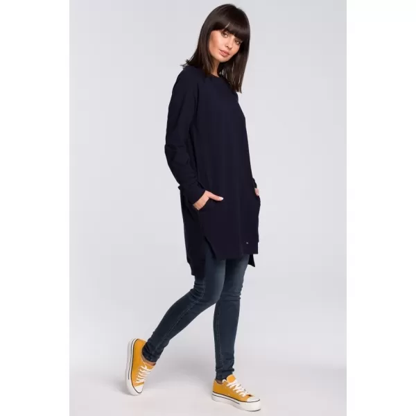  Hanorac de dama BEWEAR B101 ALBASTRU MARIN 