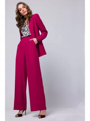Pantaloni de dama STYLOVE S331 PRUNĂ