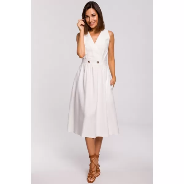  Rochie STYLOVE S224 ECRU 