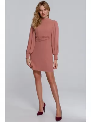 Rochie MAKOVER K078 TRANDAFIR