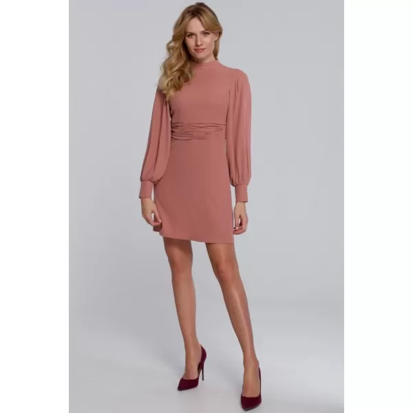  Rochie MAKOVER K078 TRANDAFIR 