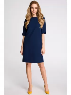 Rochie STYLOVE S113 ALBASTRU MARIN