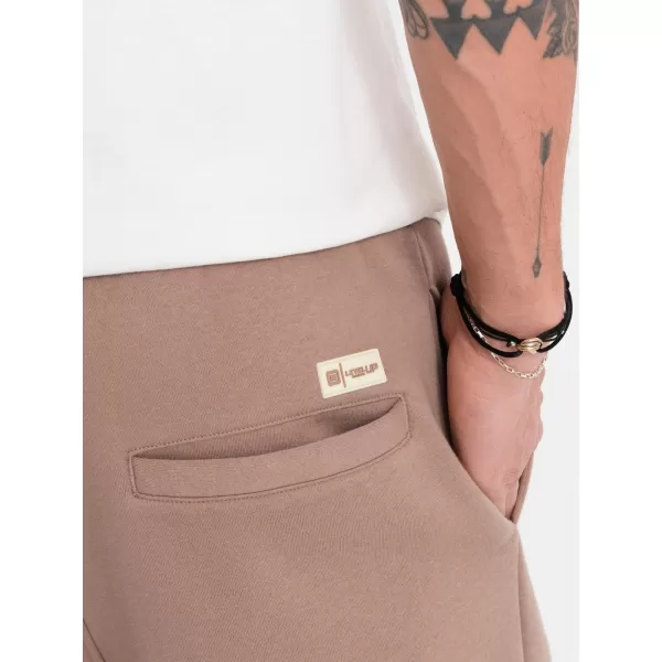  Pantaloni scurți pentru bărbați OMBRE OU-SRBC-0101 MARO 