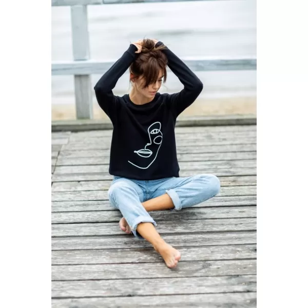  Hanorac de dama BEWEAR B167 NEGRU 