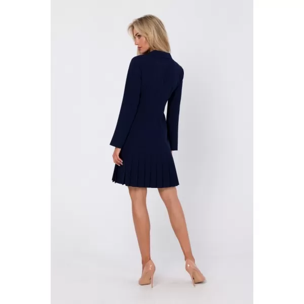  Rochie MOE M752 ALBASTRU MARIN 