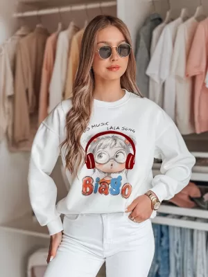 Panoul pentru doamne DSTREET LALA VIBE BY1504 ALB