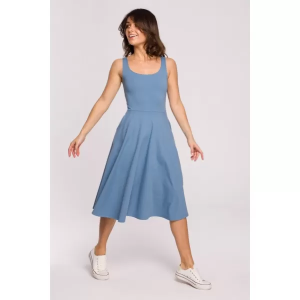  Rochie BEWEAR B218 ALBASTRU 