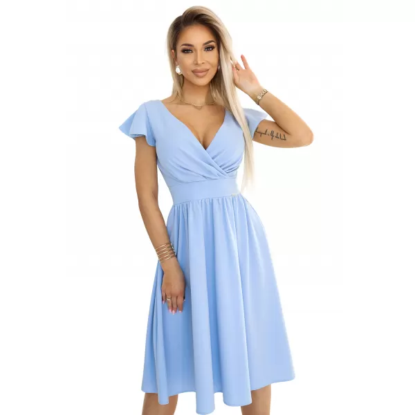  Rochie NUMOCO MATILDE 42-11 ALBASTRU DESCHIS 