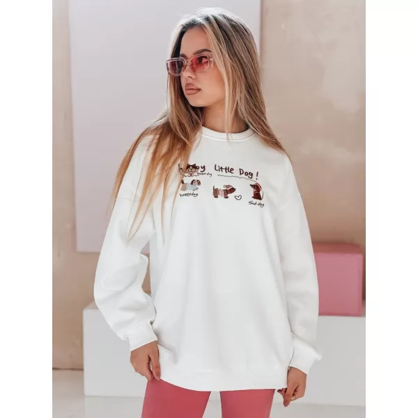  Panoul pentru doamne DSTREET JAMNIKOVE BY1498 ALB 