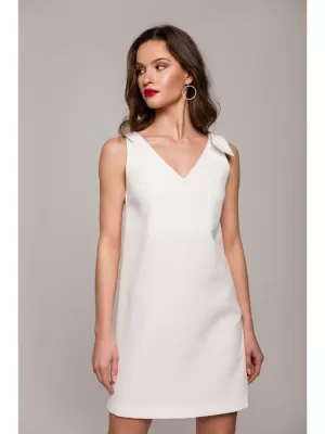 Rochie MAKOVER K128 ECRU