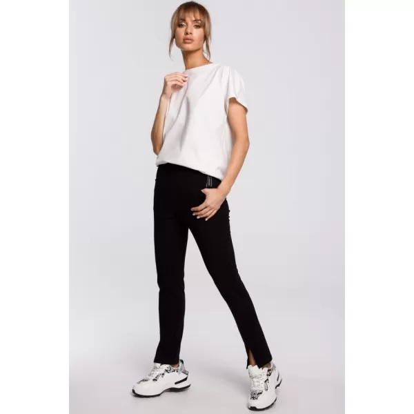  Pantaloni de dama MOE M493 NEGRU 