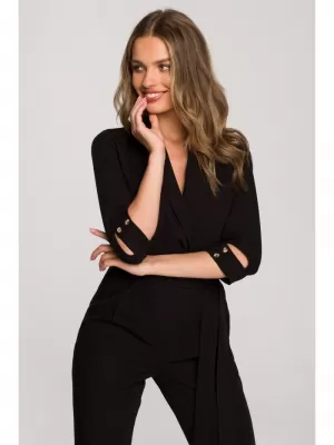 Salopete de dama STYLOVE S316 NEGRU