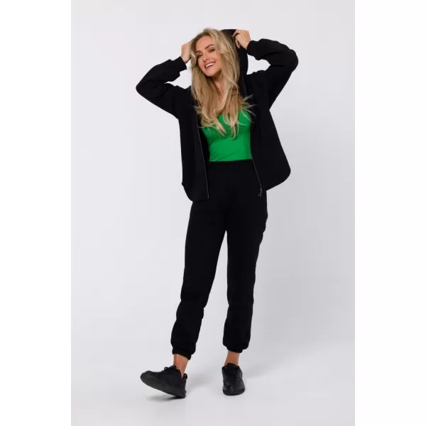  Hanorac de dama MOE M761 NEGRU 