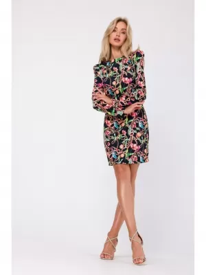 Rochie MOE M756 MODEL NEGRU