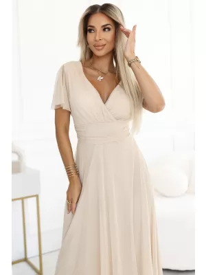 Rochie NUMOCO NASTIA 562-6 BEJ