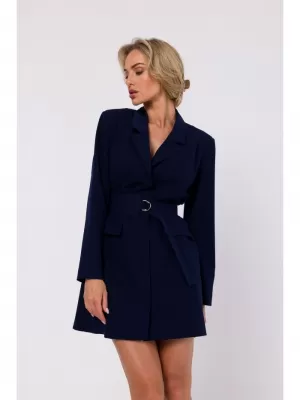 Rochie MOE M749 ALBASTRU MARIN