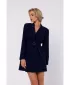 Rochie MOE M749 ALBASTRU MARIN