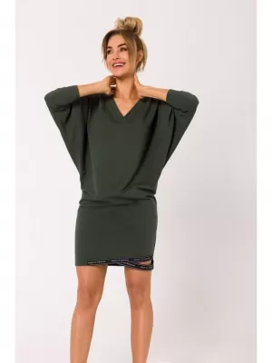 Rochie MOE M732 VERDE MILITAR