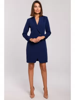 Rochie STYLOVE S217 ALBASTRU MARIN